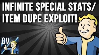 Fallout 4  INFINITE SPECIAL STATSITEM DUPE EXPLOIT [upl. by Onitnevuj]