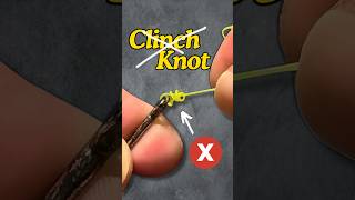 Don’t tie the clinch knot  best knot for leader to hook [upl. by Mathews]