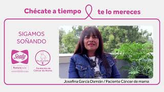 Josefina García Damián  Paciente cáncer de mama [upl. by Lebar766]