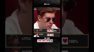 STRAIGHT FLUSH on the Flop🔥wsop [upl. by Ot536]