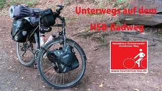 Radtour  Unterwegs auf dem HeidelbergSchwarzwaldBodenseeRadweg [upl. by Eissej]