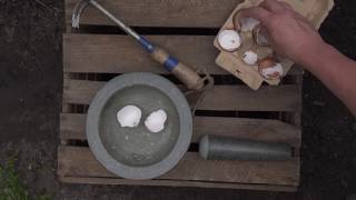 In de Moestuin verbeter de grond met eierschalen [upl. by Arbe]