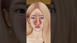 ASMR Remove Worm amp Leeches Infected Nose Animation shorts ytshorts animation [upl. by Oliric]