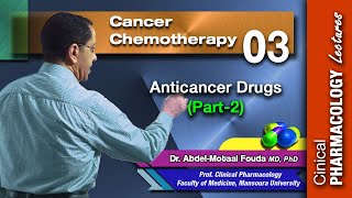 Cancer chemotherapy Ar Lec 03  Anticancer agents Part 2 [upl. by Anitnelav]