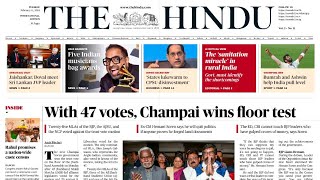 6 February 2024  The Hindu Newspaper Analysis  Current Affairs 2024 UPSC IAS Todays The Hindu [upl. by Hayman451]