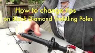 Black Diamond tech tip replacement [upl. by Aiyram]