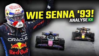 Verstappens irrster Samba quotDie erste Runde war wie Donington 1993quot  Analyse GP Brasilien 2024 [upl. by Minne839]