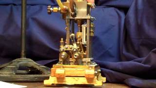 Model Steam Engine  twin cylinder double acting [upl. by Nailuj]