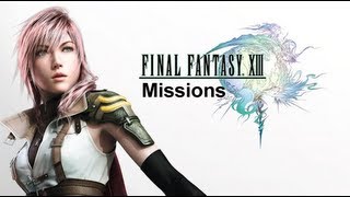 FINAL FANTASY XIII Mission 23 Natural Defenses Gurangatch PS3 [upl. by Amled402]