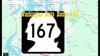 Washington State Route 167 my roadtrip dashcam footage December 2023 SR 167 aka WA 167 [upl. by Monteria]