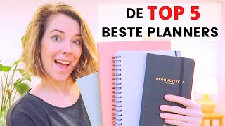 DE TOP 5 PLANNERS VAN DIT MOMENTDe Beste Planners Om Te Plannen [upl. by Adne]