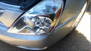 Headlight Bulb Replacement 2007 Kia Grand Carnival  Sedona [upl. by Petracca]