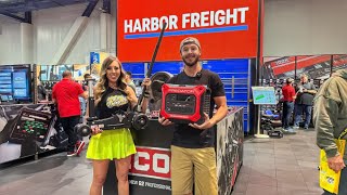 Unveiling all the NEW Harbor Freight Tools At SEMA 2024 [upl. by Adlaremse]