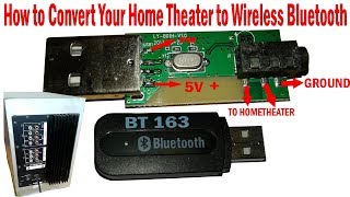 How to Convert Your Home Theater to Wireless Bluetooth [upl. by Xad]