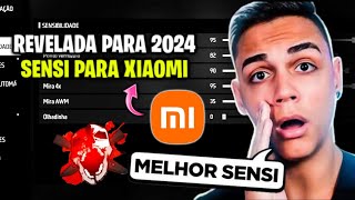 Sensi Xiaomi 2024 ⚙️🔥 MELHOR SENSIBILIDADE E DPI PARA XIAOMI NOVA ATUALIZAÇÃO FREE FIRE 2024 [upl. by Adria]