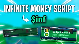 Roblox Get Infinite Money  Cash Script  Get Every Badges  MILLIONARE   Envixity Scripts [upl. by Akemat228]