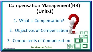 Compensation  Example In simple Hindi Compensation Management MBA Ready To Share [upl. by De Witt]