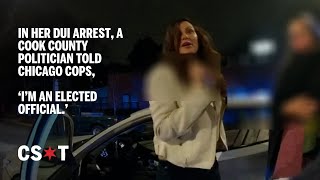 In her DUI arrest a Cook County politician told Chicago cops ‘I’m an elected official’ [upl. by Lovmilla]