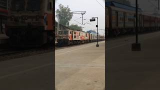 jansadharan express wap 7 beast mode youtube train trending shortvideo railwaysloverAditya [upl. by Anaeed]