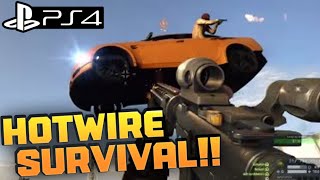 Battlefield Hardline HOTWIRE SUVIVAL amp EPIC Car Chases  BFH PS4 Gameplay [upl. by Valorie]