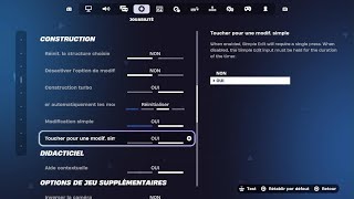 comment activer le paramettre mofication simple [upl. by Oeniri320]