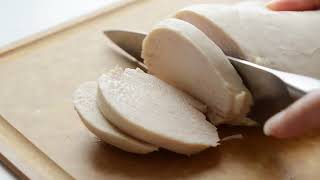 How To Make Perfectly Poached Chicken Breasts [upl. by Euqirdor74]