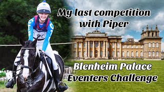 Blenheim Eventers Challenge  My Last Competition on Piper  Stuart Eventing [upl. by Ellmyer110]