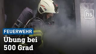 quotHöllencontainerquot Hier drin übt die Feuerwehr für den Ernstfall  hessenschau [upl. by Netsrek]