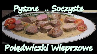 POLĘDWICZKI WIEPRZOWE w sosie własnym z cebulą 🧡💥 babciabozenkagotuje 1rok nr270 [upl. by Ashely]