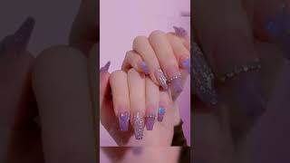 Korean nail arts korean nails 💅🏻 [upl. by Charleen987]