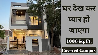 VN57  3 BHK Ultra Luxury Semi Furnished Villa with Modern Architectural Design  For Sale In Indore [upl. by Einnaffit]