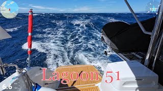 Lagoon 51 Catamaran  Sailing 1000nm France to Croatia amp Review [upl. by Merkley]