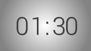 1 Minutes 30 seconds countdown Timer  Beep at the end  Simple Timer one min thirty seconds [upl. by Omor]