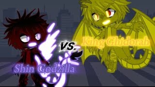 Shin Godzilla vs King Ghidorah Gacha Club [upl. by Yung384]