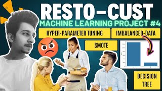 🍽️Restaurant Customer Satisfaction  SMOTE Decision Tree GridSearchCV  Imbalanced Data🤖 [upl. by Kania]