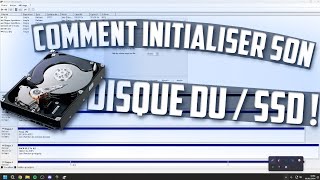 COMMENT INITIALISER SON DISQUE DUR OU SON SSD [upl. by Golub]