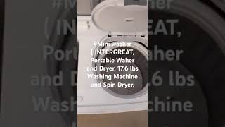 MiniWasherSpinDryerPortable washer N Dryer 176 Ibs Washing Machine N Spin Dryer  2023 [upl. by Artimid646]