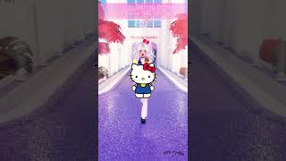 only using cosplays SANRIO EDITION 🌟 dti dresstoimpress sanrio roblox dtiroblox [upl. by Kiley722]