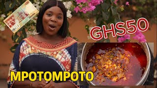 Simple Ghanaian Cocoyam porridgePottaggempotompoto [upl. by Novia]