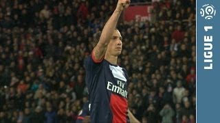 Le triplé dIbrahimovic face à Nice  PSGOGC Nice Ligue 1  20132014 [upl. by Handal]