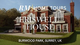 Inside £45M Surrey Mansion on Burwood Park in Surrey UK  Residential Market Home Tour [upl. by Crespo]