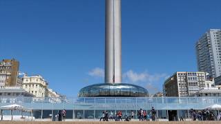 British Airways i360 in Brighton a great view thanks to FATZER [upl. by Ittap434]