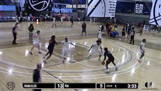 Kayden Mingo  PSA Cardinals  2024 Nike EYBL Highlights [upl. by Cirdnek]