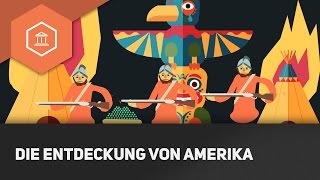 Entdeckung von Amerika durch Christoph Kolumbus  Besiedlung und Anfänge der USA [upl. by Ebbie]