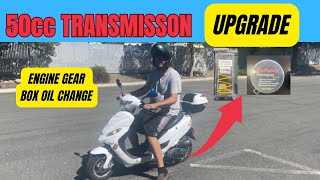 50cc SCOOTER TRANSMISSION UPGRADES  50CC EASY TORQUE SPRING UPGRADE [upl. by Niklaus]