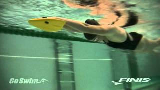 FINIS Alignment Board Kick with Perfect Body Alignment [upl. by Nnaasil]