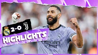 HIGHLIGHTS  Real Madrid 20 Juventus  Los Angeles [upl. by Modern]