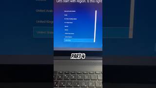 Windows Installation Part 4 learnfromjosh shorts [upl. by Renaxela785]