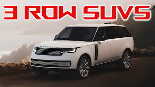 Best Full Size 3 Row SUVs [upl. by Erund]