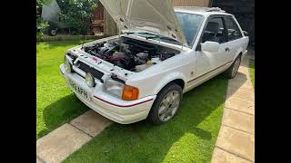 Escort Xr3i 90 spec project finally finished 😁 [upl. by Areema360]